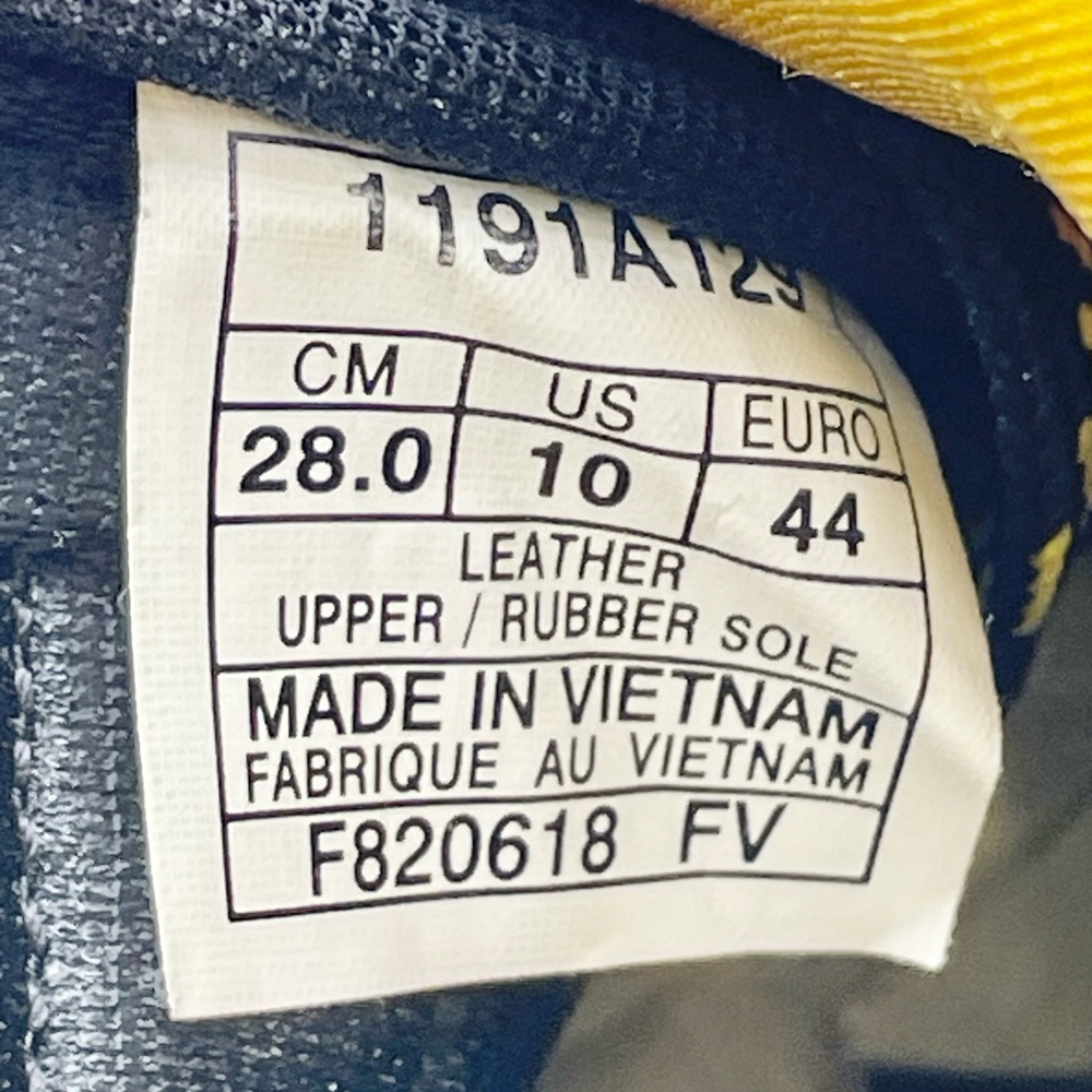 Asics Gel Diablo ‘Welcome To The Dojo’ Sun Logo Yellow Black Sneaker Men’s Sz 10 - Picture 11 of 11